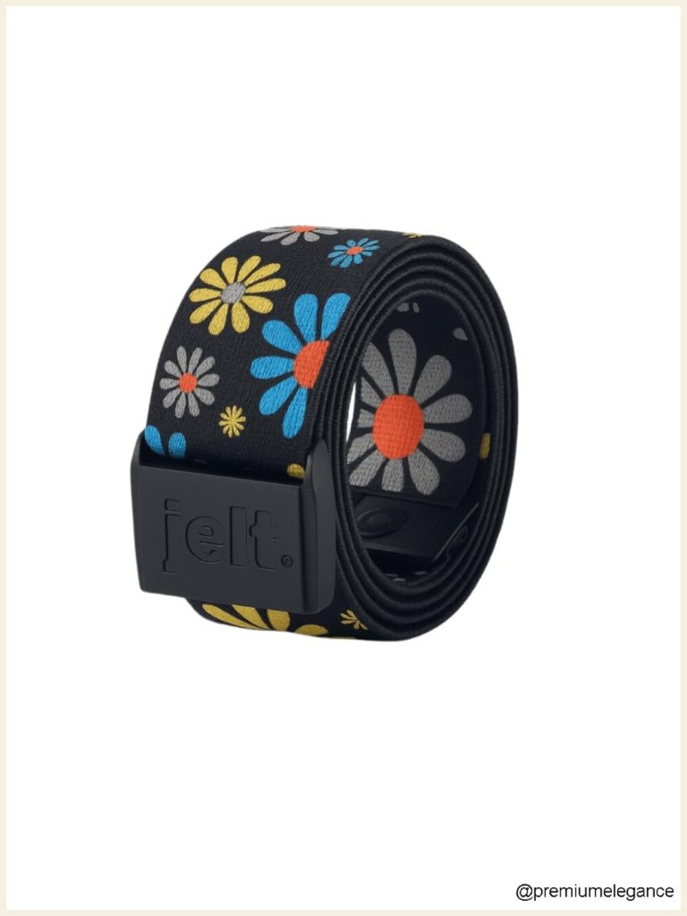 Adjustable Elastic Belt with Magnetic Buckle and Non-Slip Gel, USA Made, Fits